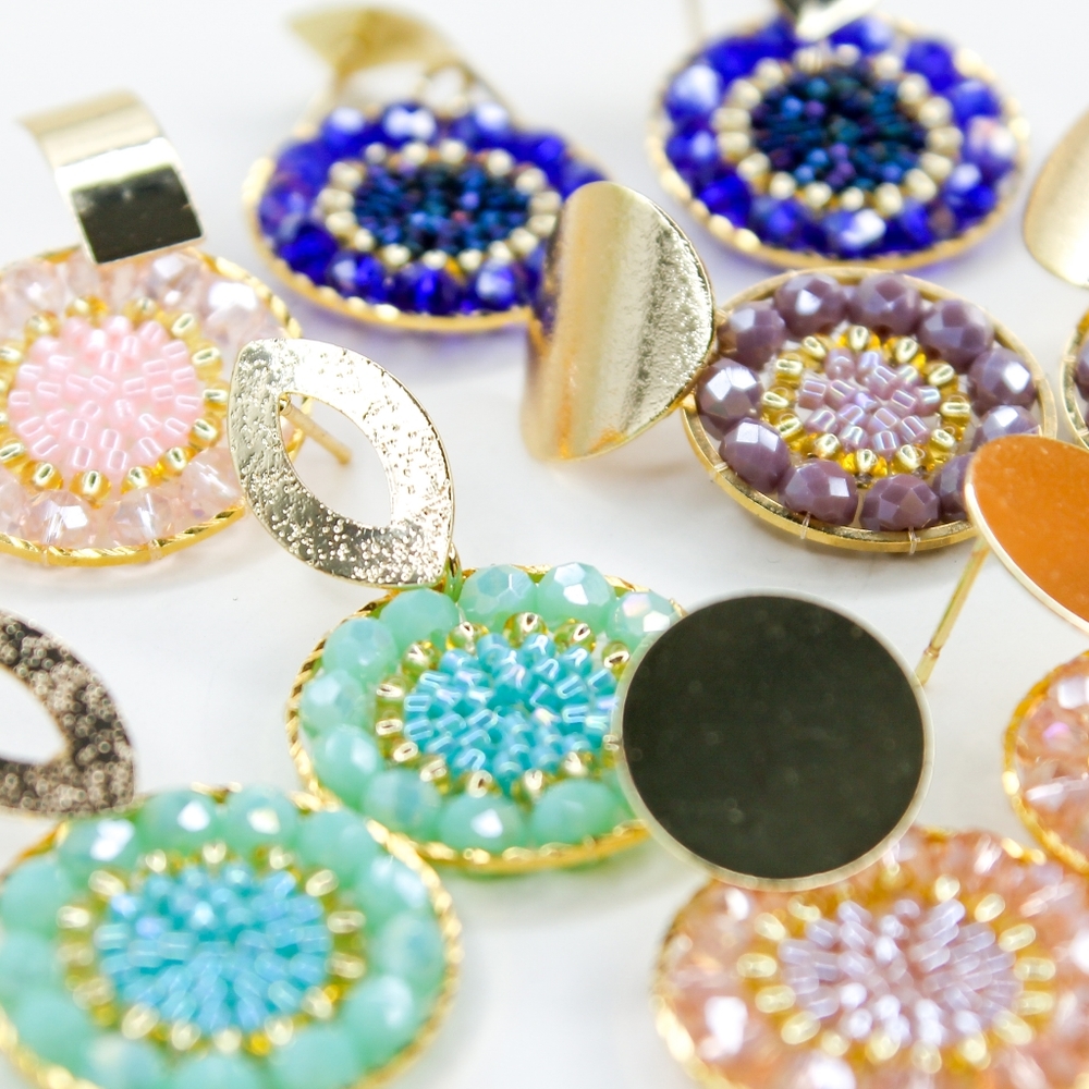 Small Round Earrings